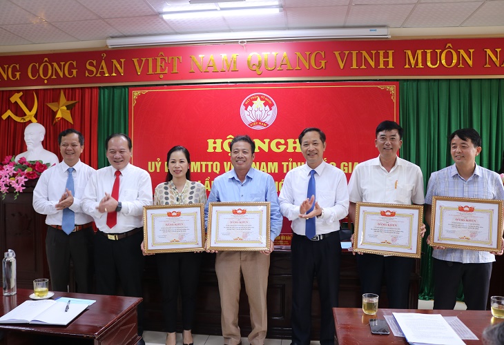 Hội nghị lần thứ 3, Ủy ban MTTQ Việt Nam tỉnh Bắc Giang, khóa XIV (nhiệm kỳ 2019 – 2024).